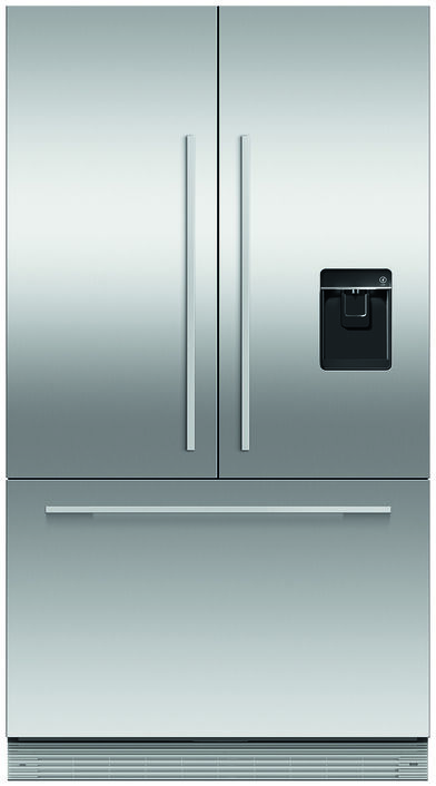 Door panel for Integrated Ice & Water Refrigerator Freezer, 90cm, French Door, pdp